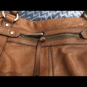 Fossil Fifty Four brown leather purse